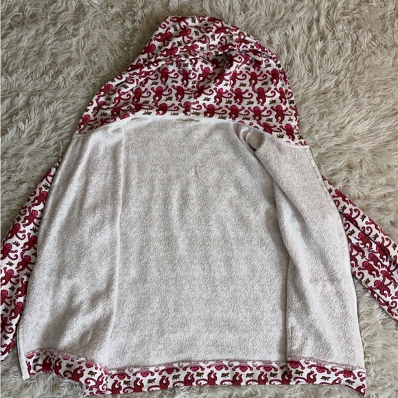 Darling Monkey Roller Rabbit Zip Front Hoodie. - Picture 2 of 2